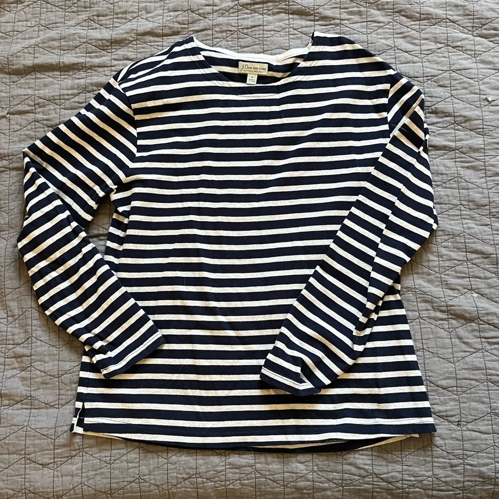 J. Crew striped shirt men’s M